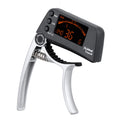 TCapo20 Multifunctional Aluminum Alloy 2-in-1 Guitar Capo Tuner with LCD Screen for Normal Acoustic Folk Electric Guitar Chromat